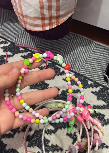 Boncuklu ve Desenli Renkli Çocuk Taçları - Görsel 4