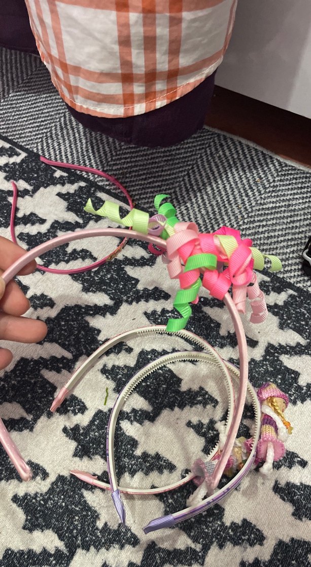 Boncuklu ve Desenli Renkli Çocuk Taçları - Görsel 3