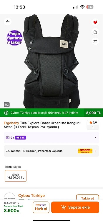 Diğer Tula ergobaby