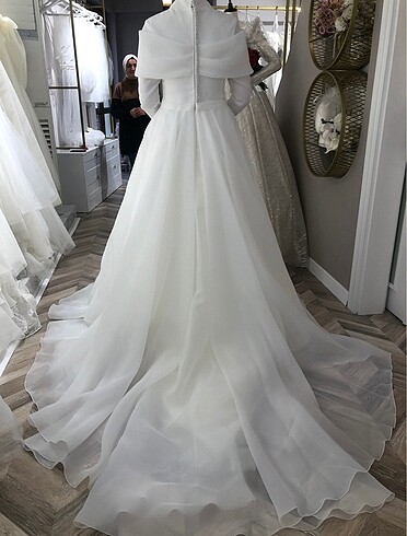 Tesettür gelinlik - Görsel 5