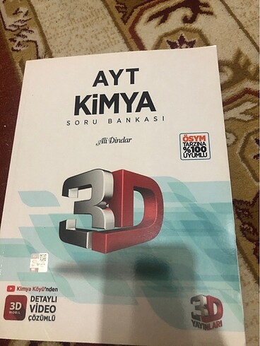 Ayt kimya soru bankası 3D yayınları