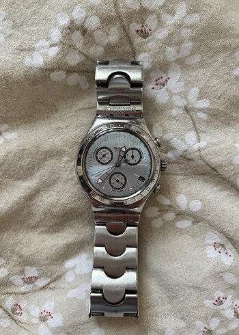 Swatch çelik kordonlu saat