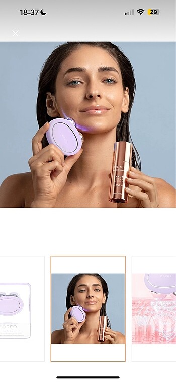 Foreo Foreo bear 2 akıllı microcurrent yüz akım cihazı