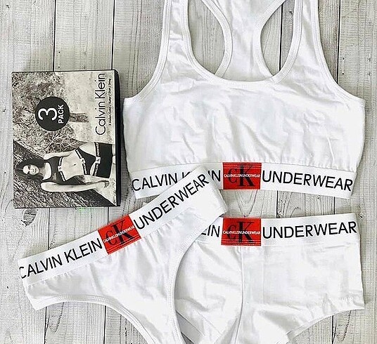 xl Beden CalvinKlein 3?lü Takım A++Kalite