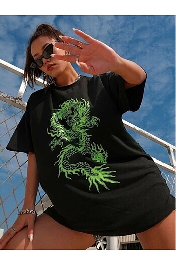 Tshirt Oversize Yeni Etiketli