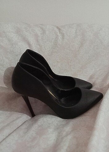 38 Beden siyah Renk Stiletto kadın topuklu
