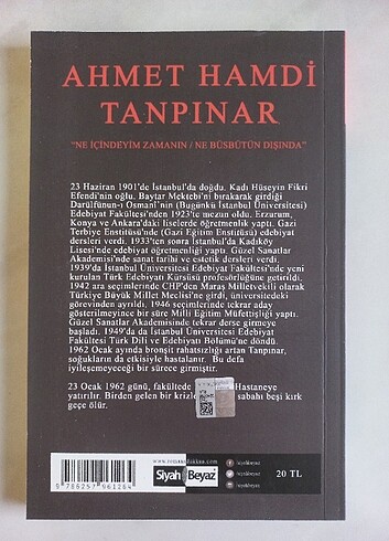 Beden Özer Anaç - Ahmet Hamdi Tanpınar