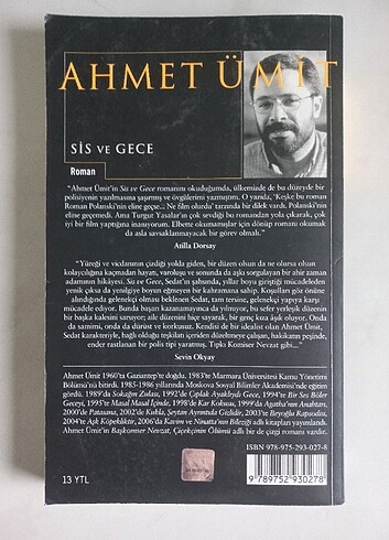  Beden Ahmet Ümit - Sis ve Gece