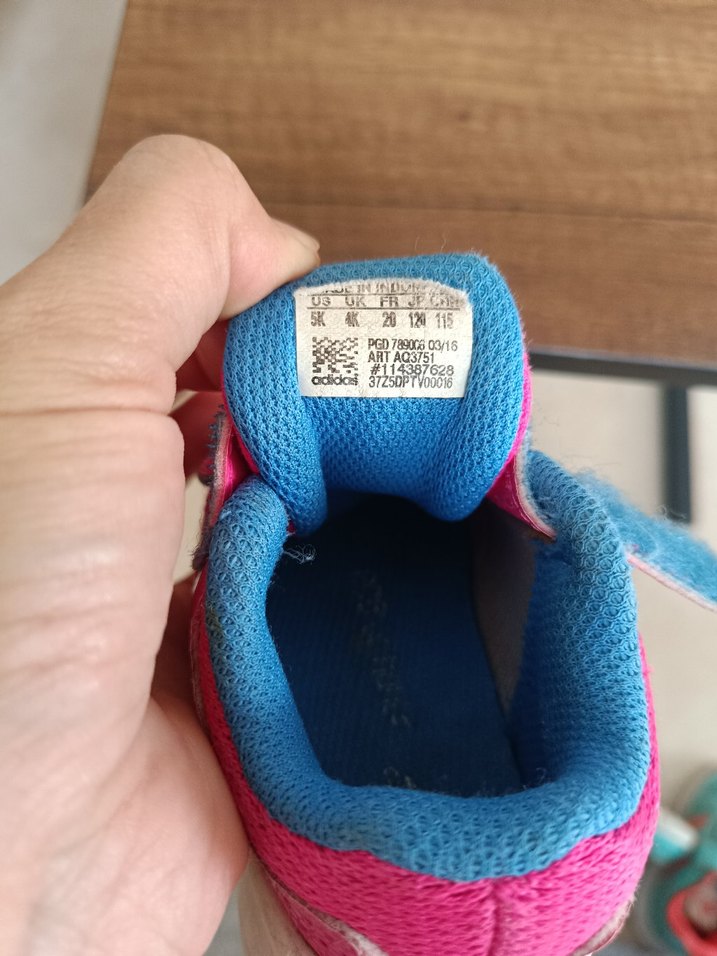 Adidas Pembe Çocuk Spor Ayakkabı — görsel 6/7