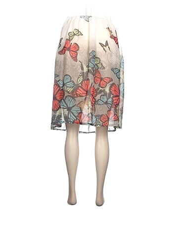 s Beden Bershka Midi Etek %70 İndirimli.
