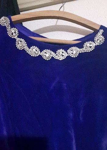 kadıfe abiye - Görsel 5