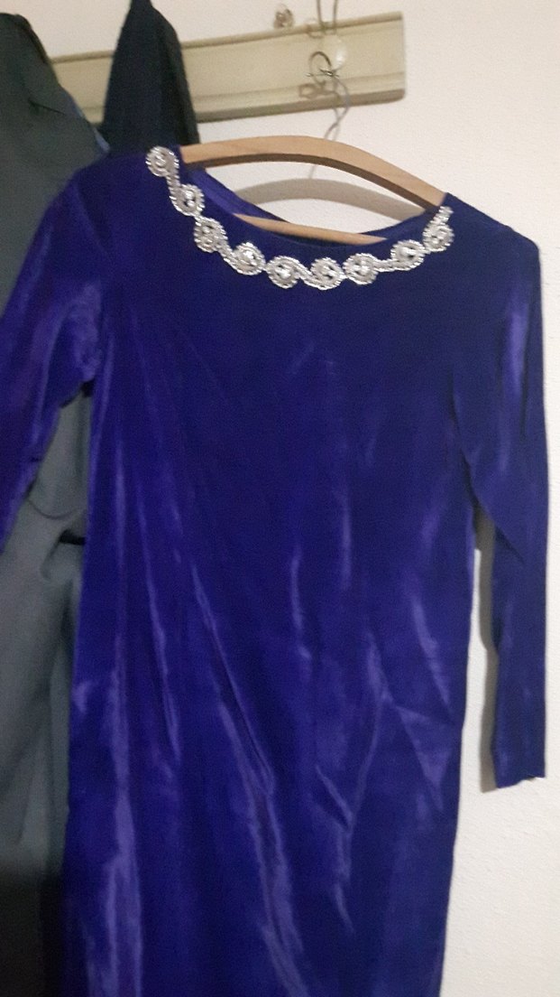 kadıfe abiye - Görsel 4