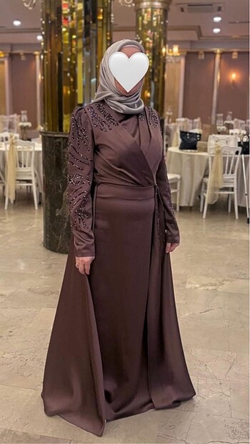 OLCAY MARKA GÜL KURUSU TESETTÜR ABİYE