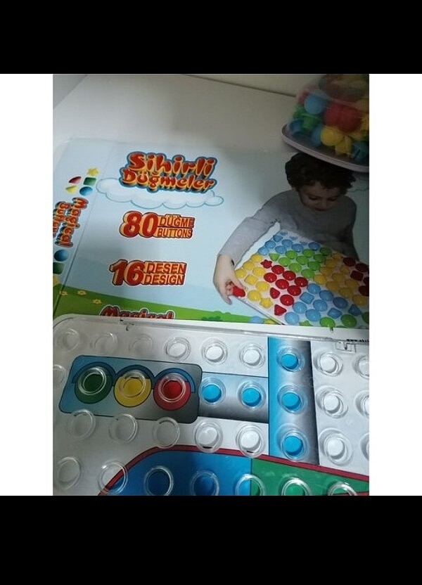 Sihirli Düğmeler Elc Eğitici oyuncak  - Görsel 5