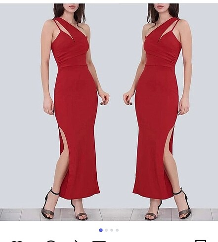 xs Beden kırmızı Renk Kırmızı abiye