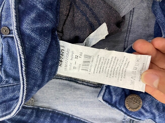 27 Beden Kot pantolon