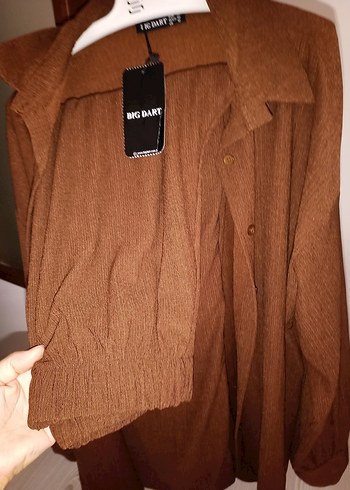 m Beden ikili takım gömlek pantolon