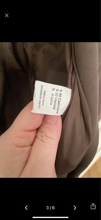 48 Beden Kaşe manto