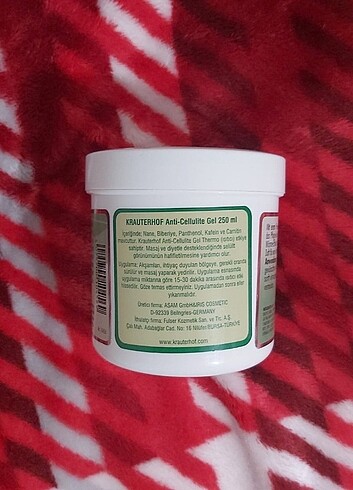  Beden Renk Krauterhof Anti Selülit Jel 250 ml