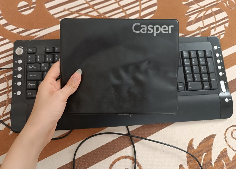 Casper Siyah Kablolu Klavye - Görsel 2