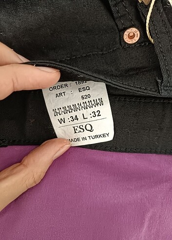 36 Beden Levi's kadın jean 