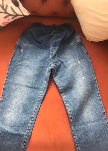 LC Waikiki Mavi Denim Hamile Pantolonu