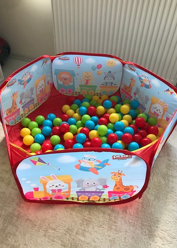 Renkli Bebek Oyun Alanı ve Top Havuzu