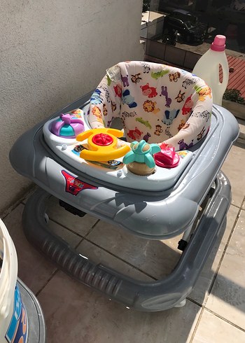  Beden Gri Çok Renkli Bebek Yürüteci