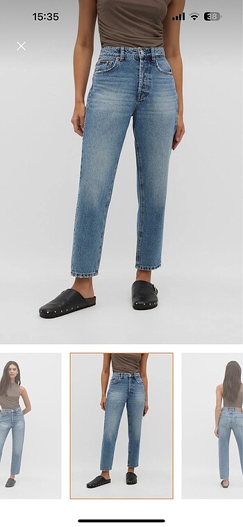 Stradivarius Stradivarius Mom Fit Jean