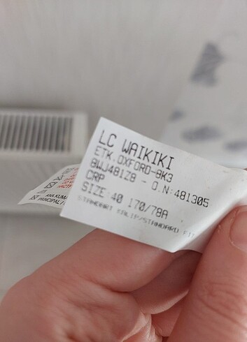 LC Waikiki Lcw kadife etek hiç giyilmedi