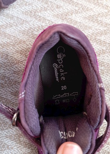 Mor Süet Kız Bebek İlk Adım Ayakkabısı - Görsel 4