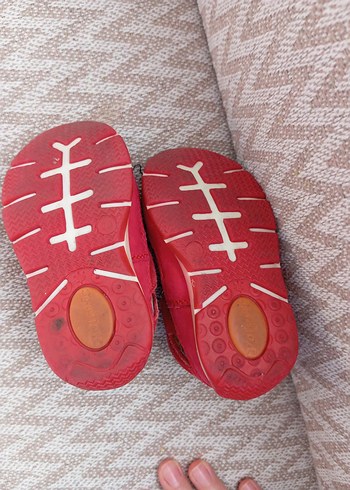 Kız Çocuk Kırmızı İlk Adım Ayakkabısı - Görsel 4