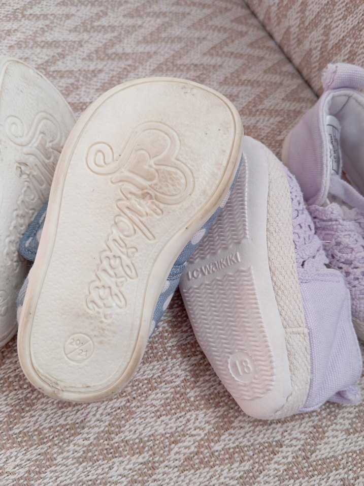 Dantelli Pembe İlk Adım Ayakkabısı - Görsel 3