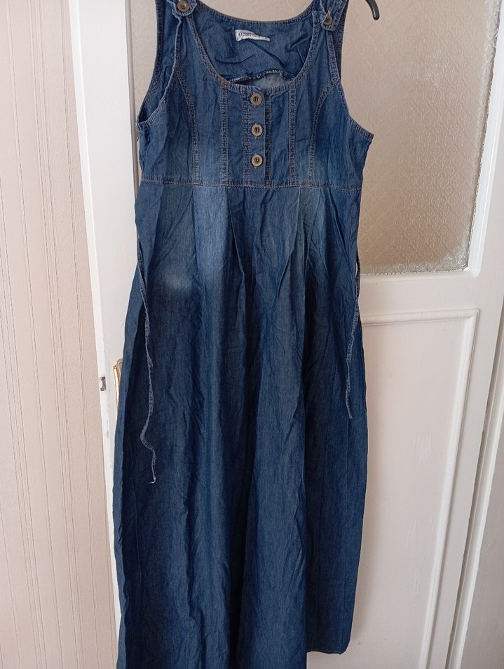 Lacivert Kadın Uzun Kot. jile - Görsel 2