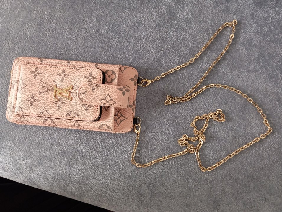 Zincir Detaylı Kadın Deri Çapraz Çanta - Görsel 5