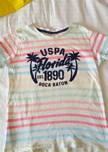 U.S. Polo Assn. Erkek Çocuk Çok Renkli Tişört