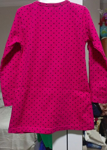 Kız Çocuk Pembe Uzun Kollu Sweatshirt - Görsel 3