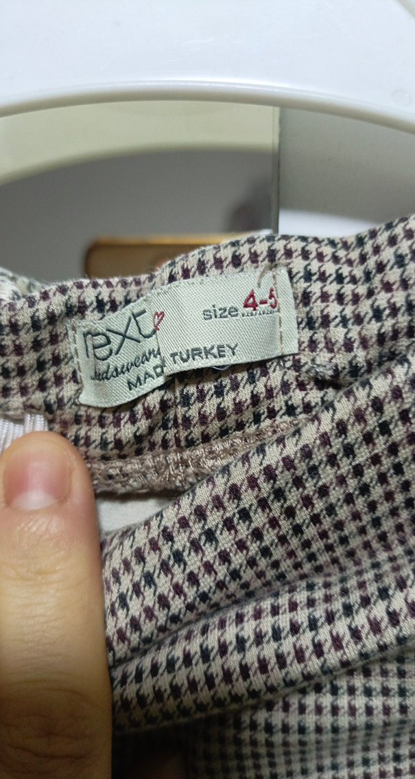 Gri Yılan Desenli Fermuarlı Kadın Kumaş Pantolon - Görsel 2