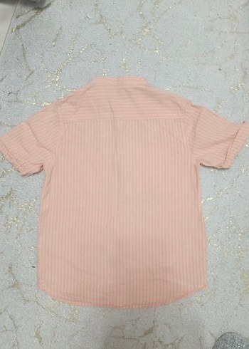 somon rengi hakim yaka gömlek - Görsel 5