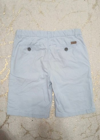 Erkek Mavi Denim Bol Kesim Şort - Görsel 3