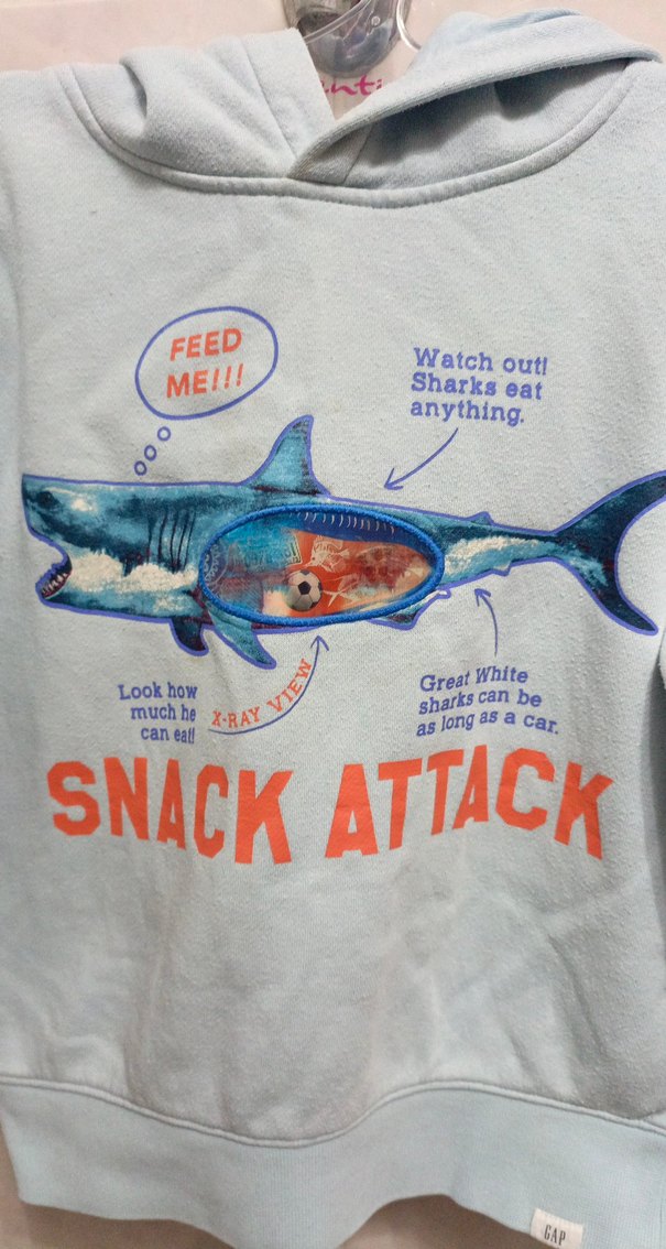 Mavi Baskılı Erkek Çocuk Sweatshirt - Görsel 2