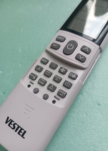 Vestel Beyaz Klima Kumandası - Görsel 13