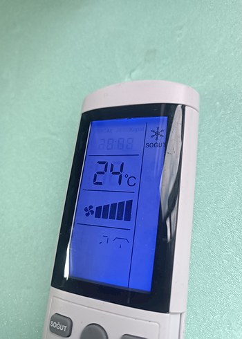 Vestel Beyaz Klima Kumandası - Görsel 3