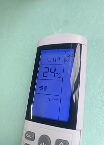 Vestel Beyaz Klima Kumandası - Görsel 2