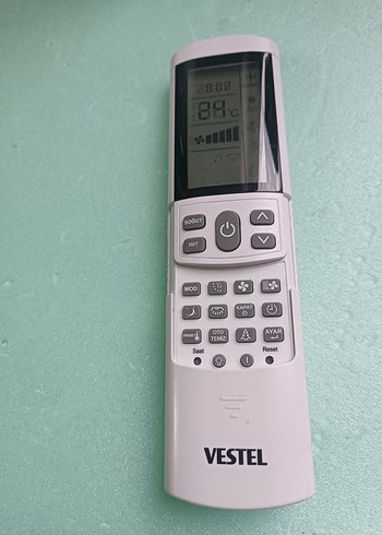 Vestel Beyaz Klima Kumandası - Görsel 6
