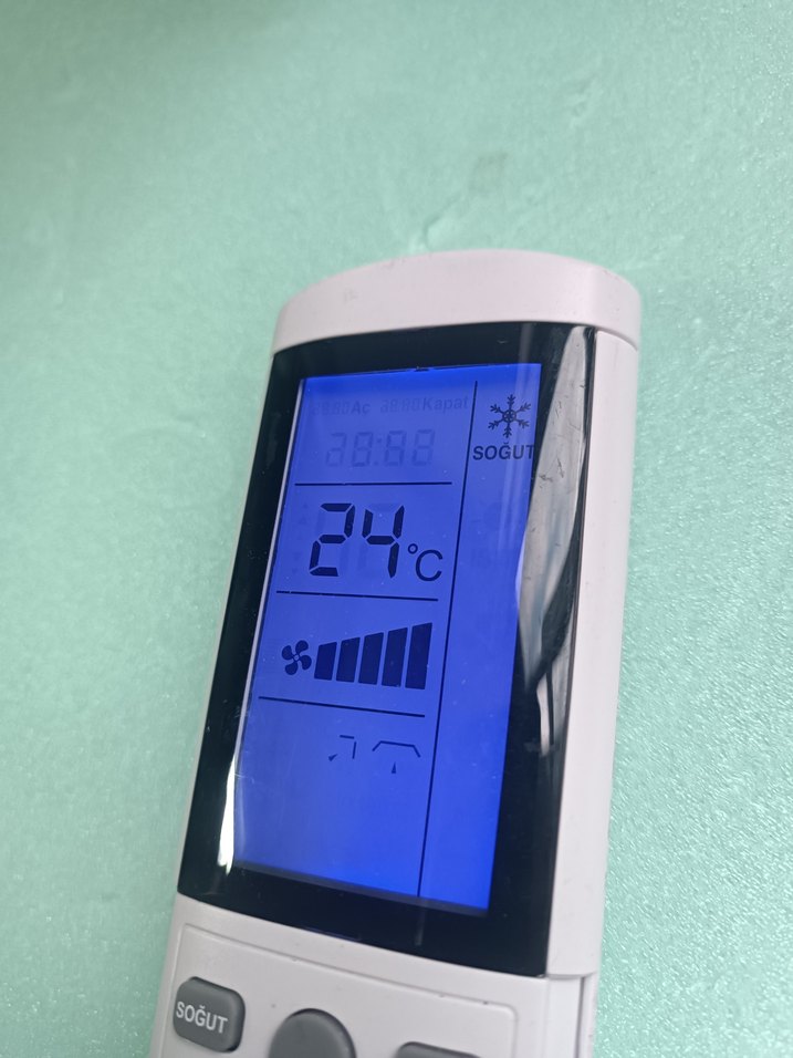 Vestel Beyaz Klima Kumandası - Görsel 3