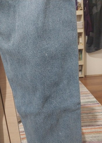 YIRTIK DETAY MOM JEAN - Görsel 7