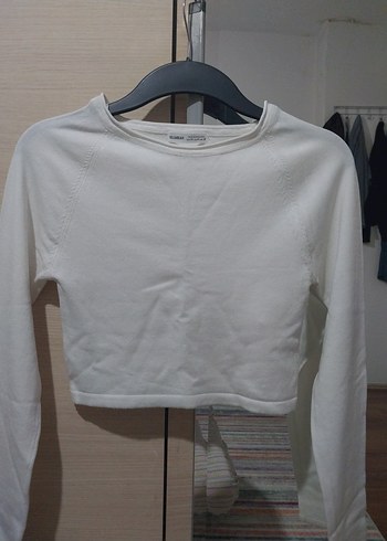 İNCE CROP TRİKO ÜST - Görsel 6