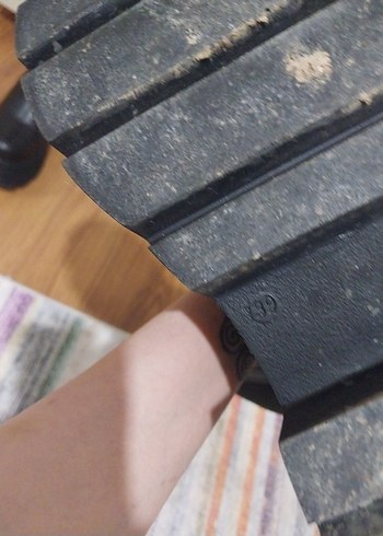 MARJİN DOLGU TABAN GOTİK ÇİZME - Görsel 9