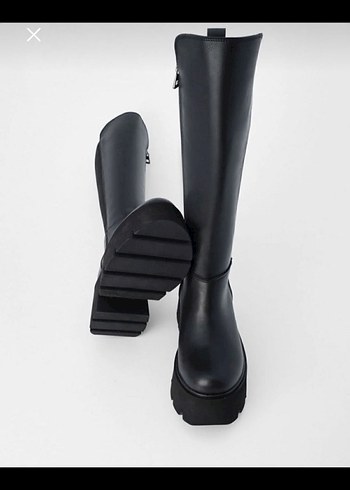 MARJİN DOLGU TABAN GOTİK ÇİZME - Görsel 2